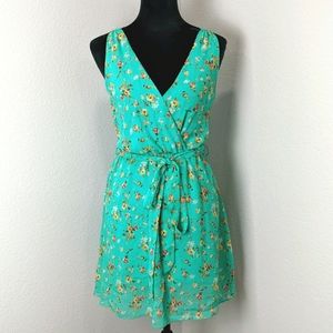 3/$35 Fit and Flare Floral Chiffon Dress